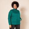 imageAmazon Essentials Womens Lightweight LongSleeve WaterResistant Packable Puffer Jacket Available in Plus SizeDark Emerald Green
