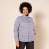 imageAmazon Essentials Womens Lightweight LongSleeve WaterResistant Packable Puffer Jacket Available in Plus SizeDusty Grape
