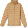 imageAmazon Essentials Womens Lightweight LongSleeve WaterResistant Packable Puffer Jacket Available in Plus SizeMushroom Brown