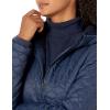 imageAmazon Essentials Womens Lightweight Quilted FullZip WaterResistant SherpaLined Hooded Puffer JacketNavy