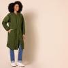 imageAmazon Essentials Womens Oversized Quilted Coat Available in Plus SizeDark Olive