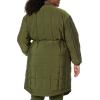 imageAmazon Essentials Womens Oversized Quilted Coat Available in Plus SizeDark Olive