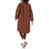 imageAmazon Essentials Womens Oversized Quilted Coat Available in Plus SizeDeep Brown