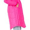 imageAmazon Essentials Womens Oversized Quilted Coat Available in Plus SizeNeon Pink