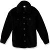 imageAmazon Essentials Womens Oversized Teddy Sherpa Shirt Jacket Previously GoodthreadsBlack