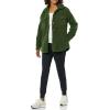 imageAmazon Essentials Womens Oversized Teddy Sherpa Shirt Jacket Previously GoodthreadsOlive