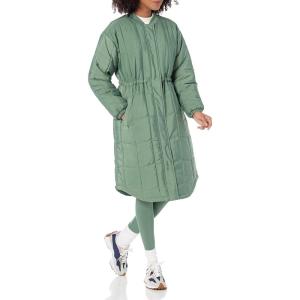 imageAmazon Essentials Womens Oversized Quilted Coat Available in Plus SizeSage Green