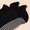imageAmazon Essentials Womens Athletic Grip Ankle Socks 4 PairsBlack