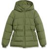 imageAmazon Essentials Womens Heavyweight Quilted Hooded Puffer Winter Jacket with Adjustable WaistOlive
