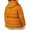 imageAmazon Essentials Womens Heavyweight Quilted Hooded Puffer Winter Jacket with Adjustable WaistTan