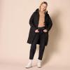 imageAmazon Essentials Womens Puffer Jacket Heavyweight Diamond Quilted Knee Length Winter CoatBlack