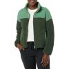 Dark Green Sage Green Shearling