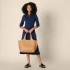 imageAmazon Essentials Oversized ToteTan Faux Leather
