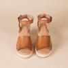 imageAmazon Essentials Womens Comfortable Wedge Espadrille SandalTan