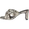 imageAmazon Essentials Womens Crossover Heeled Sandal with Padded Straps and Memory Foam InsoleMulti Faux Snake Skin