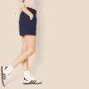imageAmazon Essentials Womens HighRise RelaxedFit Elastic Back ShortNavy