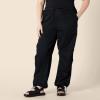 imageAmazon Essentials Womens MidRise RelaxedFit FullLength Parachute PantBlack