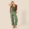 imageAmazon Essentials Womens MidRise RelaxedFit FullLength Parachute PantDark Olive