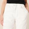 imageAmazon Essentials Womens MidRise RelaxedFit FullLength Parachute PantWhite