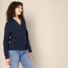 imageAmazon Essentials Womens RelaxedFit Midweight Cotton Polo Pullover SweaterNavy