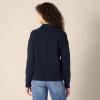 imageAmazon Essentials Womens RelaxedFit Midweight Cotton Polo Pullover SweaterNavy
