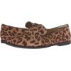 imageAmazon Essentials Womens Soft Moccasins Toe LoaferLeopard Faux Microsuede