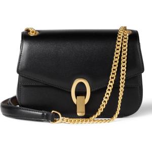imageAmazon Essentials Chain Shoulder BagBlack Faux Leather