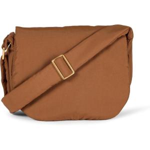 imageAmazon Essentials Nylon Flap BagBrown