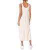 imageAmazon Essentials Womens Cozy Knit Rib Sleeveless Tiered Maxi Dress Previously Daily Ritual