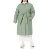 imageAmazon Essentials Womens RelaxedFit Water Repellant Trench Coat Available in Plus Size Previously Amazon Aware