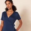 imageAmazon Essentials Womens Short Sleeve FauxWrap DressNavy