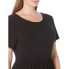 imageAmazon Essentials Womens ShortSleeve Waisted Maxi Dress Available in Plus SizeBlack