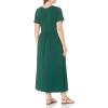 imageAmazon Essentials Womens ShortSleeve Waisted Maxi Dress Available in Plus SizeJade Green