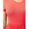 imageAmazon Essentials Womens ShortSleeve Waisted Maxi Dress Available in Plus SizeRed