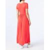 imageAmazon Essentials Womens ShortSleeve Waisted Maxi Dress Available in Plus SizeRed