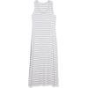 imageAmazon Essentials Womens Tank Maxi DressGrey Heather French Stripe
