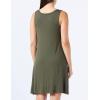 imageAmazon Essentials Womens Tank Swing Dress Available in Plus SizeDark Olive