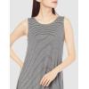 imageAmazon Essentials Womens Tank Swing Dress Available in Plus SizeGrey Heather Stripe