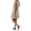 imageAmazon Essentials Womens Tank Swing Dress Available in Plus SizeLight Brown Leopard Print