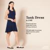 imageAmazon Essentials Womens Tank Swing Dress Available in Plus SizeNavy Red Dots