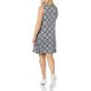 imageAmazon Essentials Womens Tank Swing Dress Available in Plus SizeNavy Tile Pattern