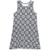 imageAmazon Essentials Womens Tank Swing Dress Available in Plus SizeNavy Tile Pattern