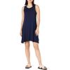 imageAmazon Essentials Womens Tank Swing Dress Available in Plus SizeOatmeal Palm Leaf