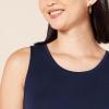 imageAmazon Essentials Womens Tank Swing Dress Available in Plus SizeOatmeal Palm Leaf
