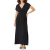 imageAmazon Essentials Womens Waisted Maxi Dress Available in Plus SizeBlack