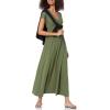 imageAmazon Essentials Womens Waisted Maxi Dress Available in Plus SizeLight Olive