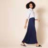 imageAmazon Essentials Womens Waisted Maxi Dress Available in Plus SizeNavy