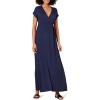 imageAmazon Essentials Womens Waisted Maxi Dress Available in Plus SizeNavy