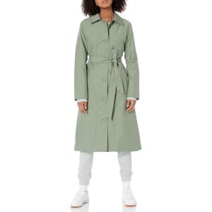 imageAmazon Essentials Womens RelaxedFit Water Repellant Trench Coat Available in Plus Size Previously Amazon Aware