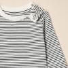 imageAmazon Essentials Unisex Babies RelaxedFit 100 Cotton LongSleeve TShirts Pack of 3BlueDogStripe
